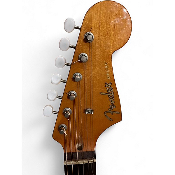 Used Fender Alkaline Trio Malibu Mahogany Natural Acoustic Guitar
