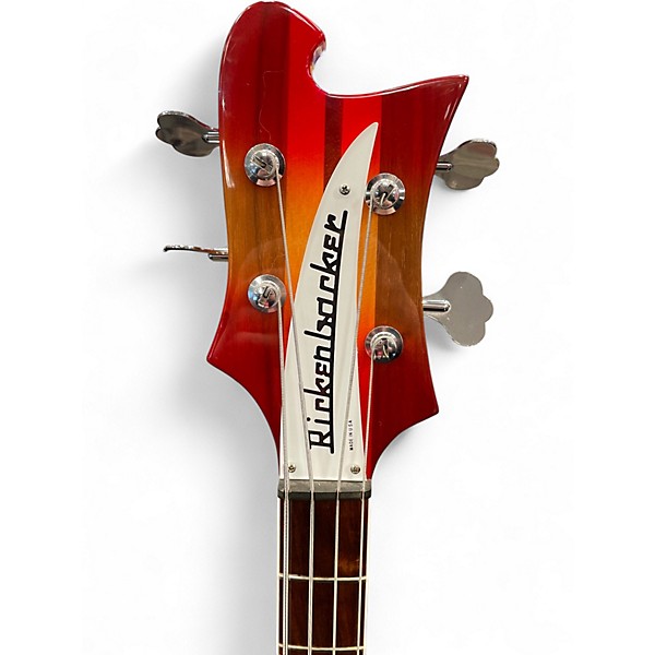 Used 2020s Rickenbacker 4005V Fireglo Electric Bass Guitar