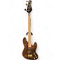 Used 2026 Mgbass JB1 Brown Stain Flame Maple Electric Bass Guitar thumbnail