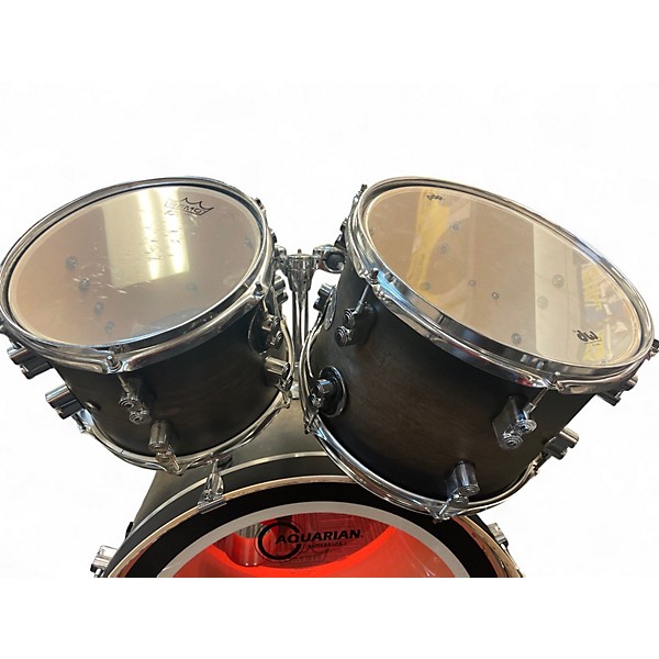 Used 2010s PDP by DW 6 Piece Concept Series Charcoal Burst Drum Kit
