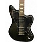 Used Squier VINTAGE MODIFIED BARITONE JAZZMASTER Black Solid Body Electric Guitar