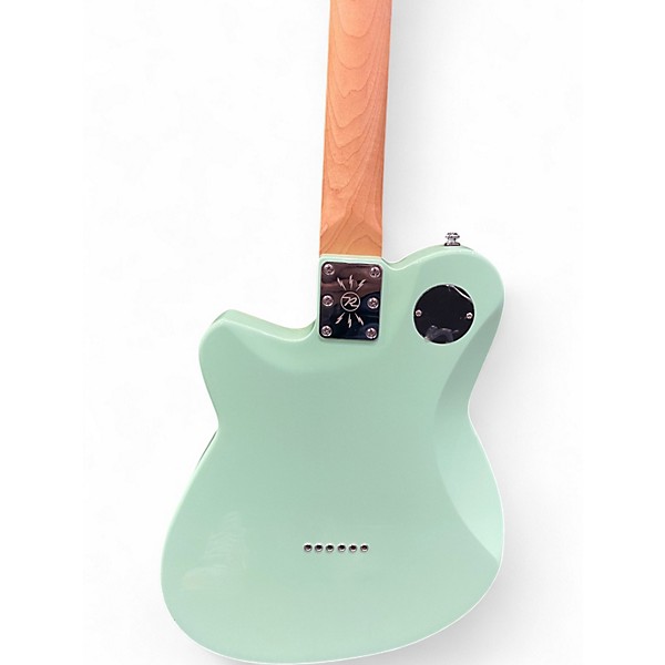 Used Reverend Charger Cleancut Surf Green Solid Body Electric Guitar