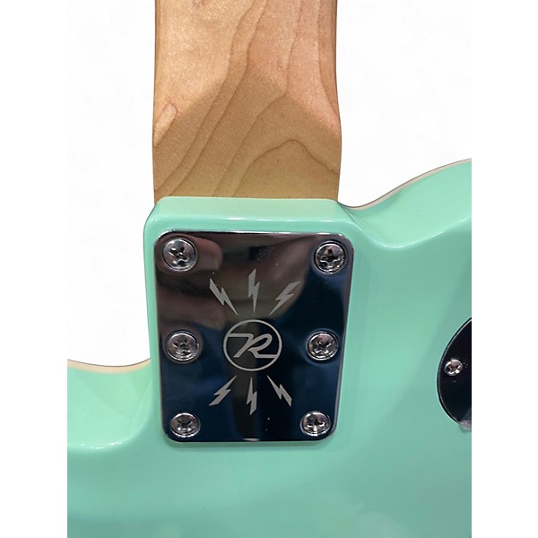 Used Reverend Charger Cleancut Surf Green Solid Body Electric Guitar