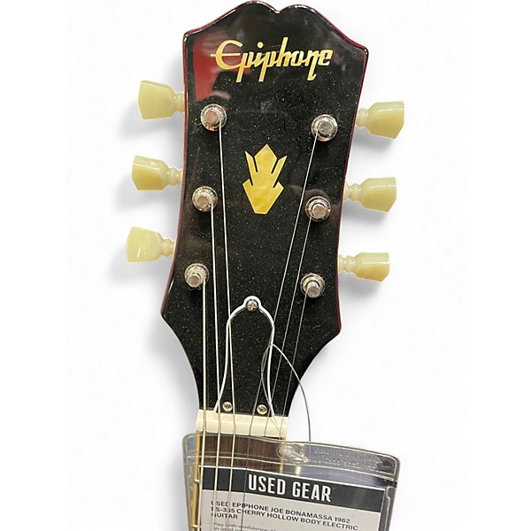 Used Epiphone JOE BONAMASSA 1962 ES-335 Cherry Hollow Body Electric Guitar
