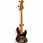 Vintage 1977 Fender Jazz Bass Brown Electric Bass Guitar thumbnail