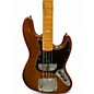 Vintage 1977 Fender Jazz Bass Brown Electric Bass Guitar