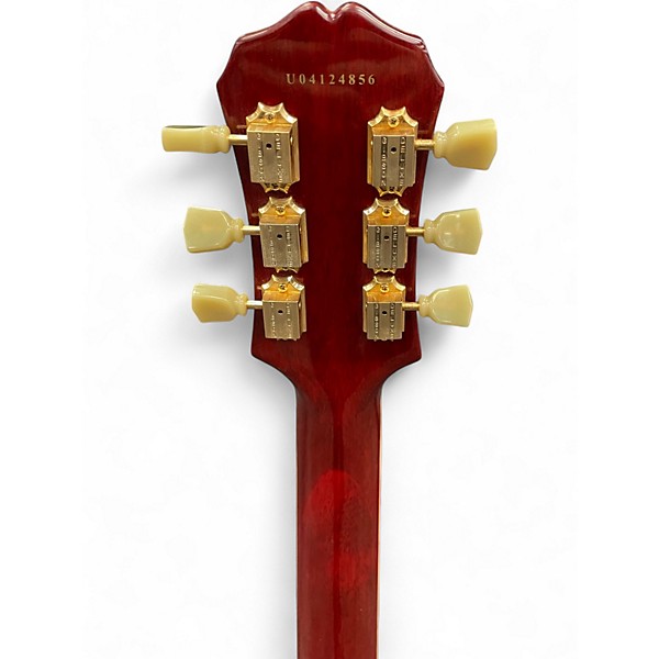 Used Epiphone Les Paul Custom Cherry Sunburst Solid Body Electric Guitar
