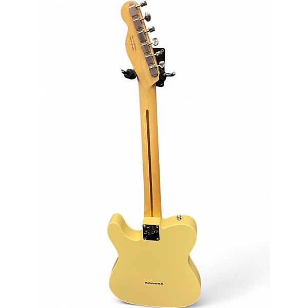 Used 2020 Fender American Performer Telecaster Hum Vintage White Solid Body Electric Guitar