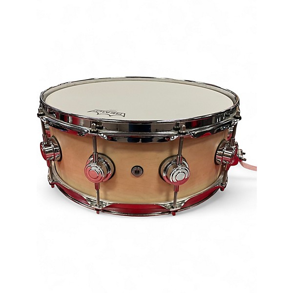 Used DW 14X5 True Sonic Snare Drum Natural Satin Oil Drum