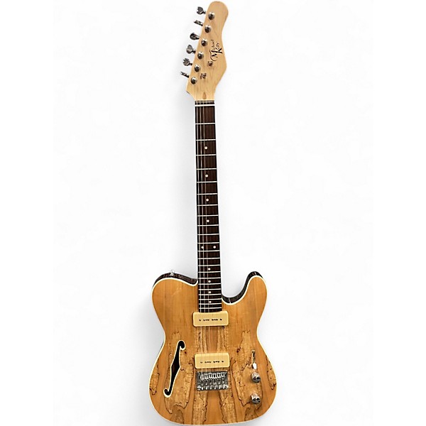 Used Michael Kelly 59 THINLINE Spalted Maple Solid Body Electric Guitar
