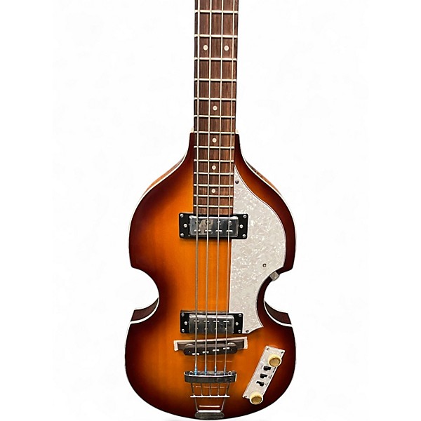 Used Hofner HIBBSBO1 Violin Sunburst Electric Bass Guitar