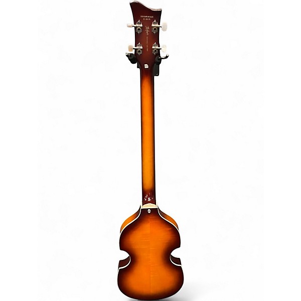 Used Hofner HIBBSBO1 Violin Sunburst Electric Bass Guitar