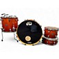 Used PDP by DW 4 Piece FX SERIES AMBER FADE Drum Kit thumbnail