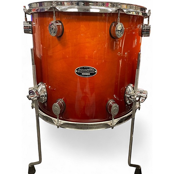 Used PDP by DW 4 Piece FX SERIES AMBER FADE Drum Kit