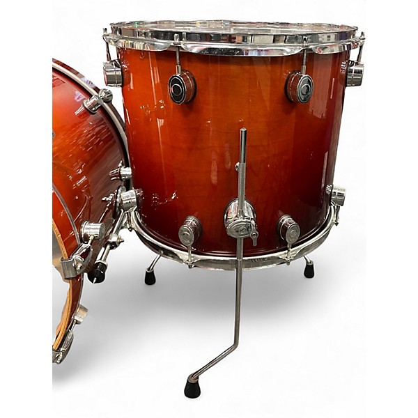 Used PDP by DW 4 Piece FX SERIES AMBER FADE Drum Kit
