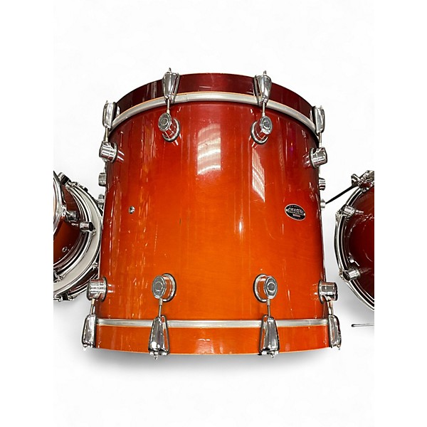Used PDP by DW 4 Piece FX SERIES AMBER FADE Drum Kit