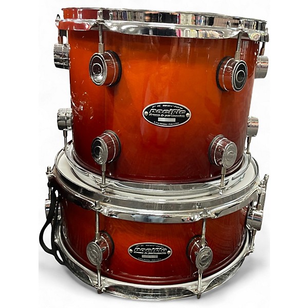 Used PDP by DW 4 Piece FX SERIES AMBER FADE Drum Kit