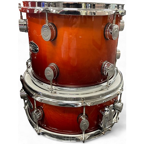 Used PDP by DW 4 Piece FX SERIES AMBER FADE Drum Kit