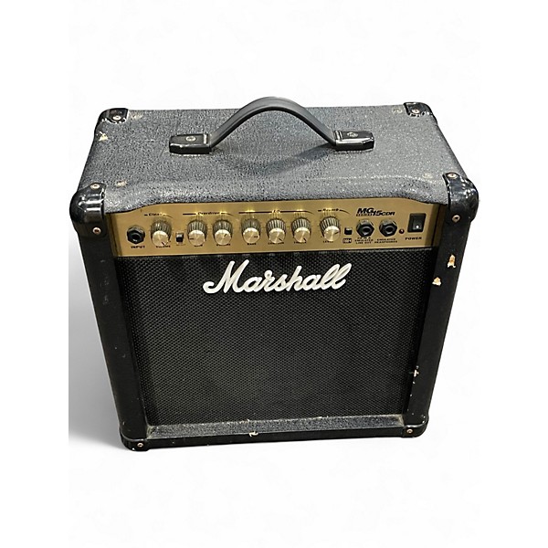Used Marshall MG15CDR 15W 1X8 Guitar Combo Amp