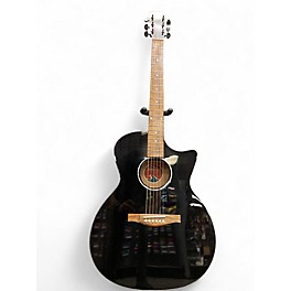 Used Eastman PCH3-GACE Trans Black Acoustic Electric Guitar