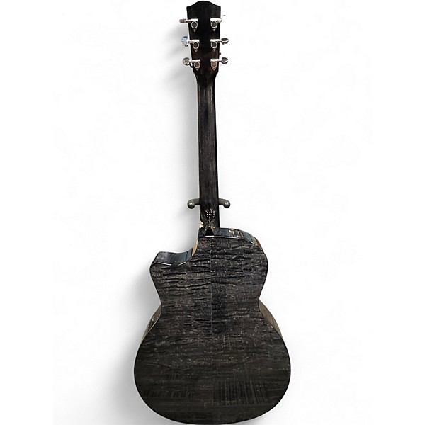 Used Eastman PCH3-GACE Trans Black Acoustic Electric Guitar
