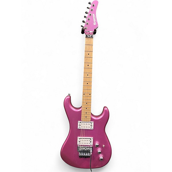 Used Kramer Pacer Classic PURPLE PASSION METALLIC Solid Body Electric Guitar