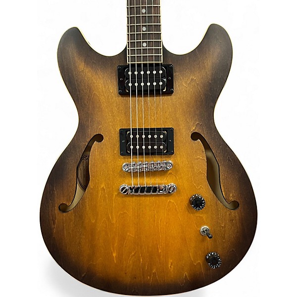 Used 2025 Ibanez AS53-TF Tobacco Flat Hollow Body Electric Guitar