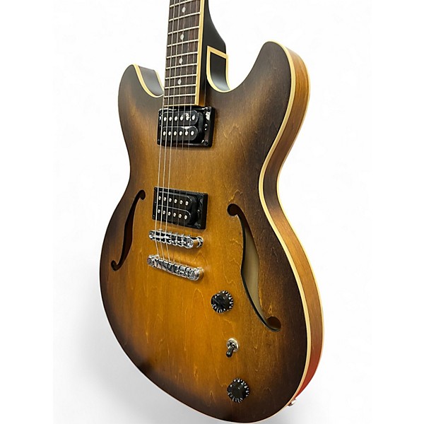 Used 2025 Ibanez AS53-TF Tobacco Flat Hollow Body Electric Guitar
