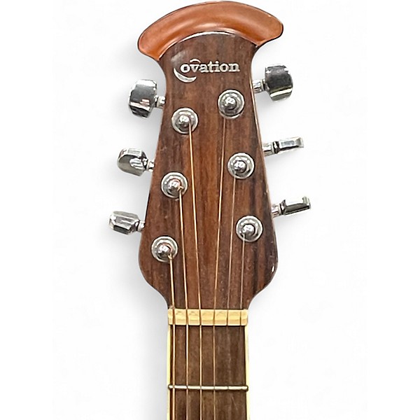 Used Ovation CS24P Celebrity Series Traditional Plus Mid-Depth Natural Acoustic Electric Guitar