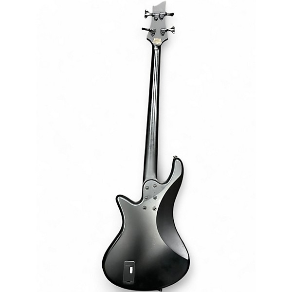 Used Schecter Guitar Research STEALTH BLACK Electric Bass Guitar