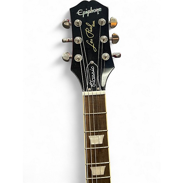 Used Epiphone LES PAUL CLASSIC Cherry Sunburst Solid Body Electric Guitar