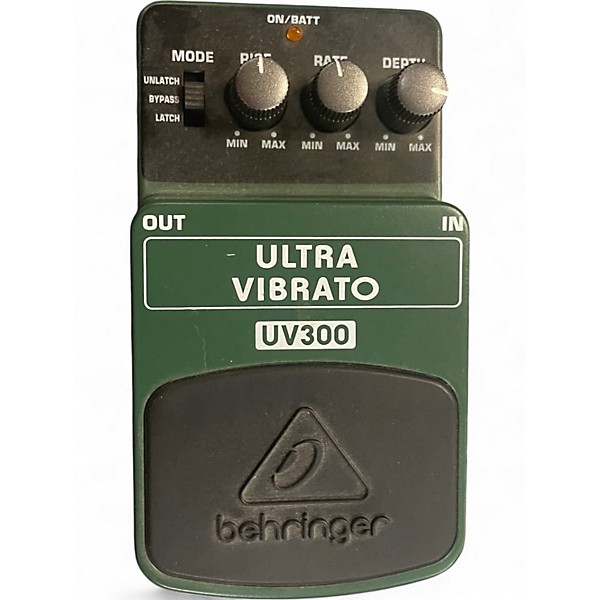 Used Behringer UV300 Ultra Vibrato Effect Pedal