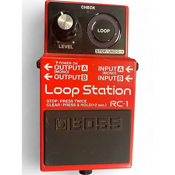 Used BOSS RC1 Loop Station Pedal