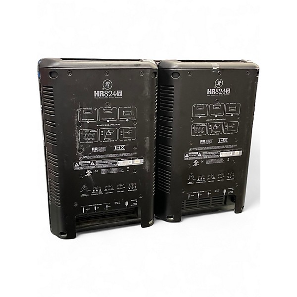 Used Mackie HR824 MKII Pair Powered Monitor