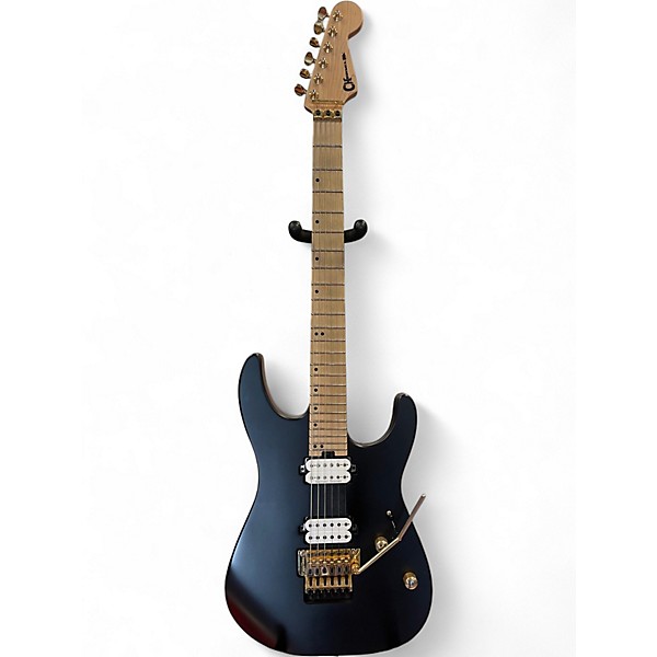 Used 2018 Charvel Charvel dk pro mod 24 HH Satin Black Solid Body Electric Guitar