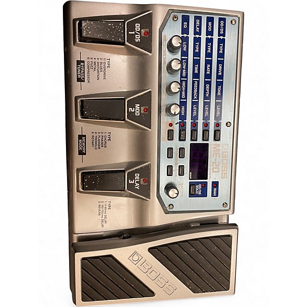 Used BOSS ME20 Guitar Multi Effect Processor
