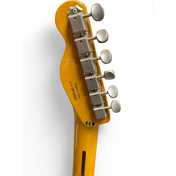 Used Squier MODERN PLAYER THINLINE TELECASTER Tobacco Burst Hollow Body Electric Guitar