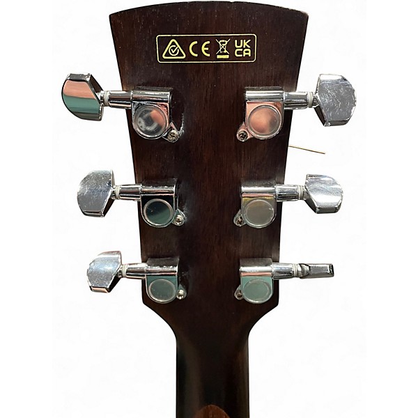 Used Ibanez AW54CEOPN Natural Acoustic Electric Guitar