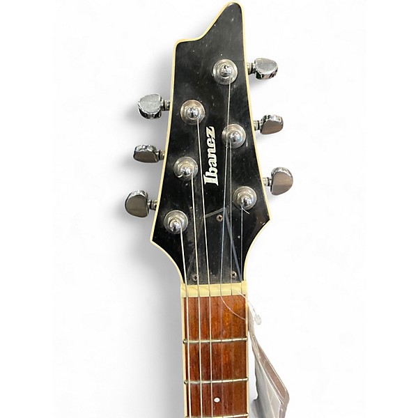 Used Ibanez SZ520 Transparent Green Solid Body Electric Guitar