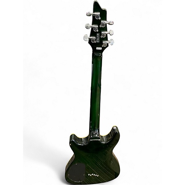 Used Ibanez SZ520 Transparent Green Solid Body Electric Guitar