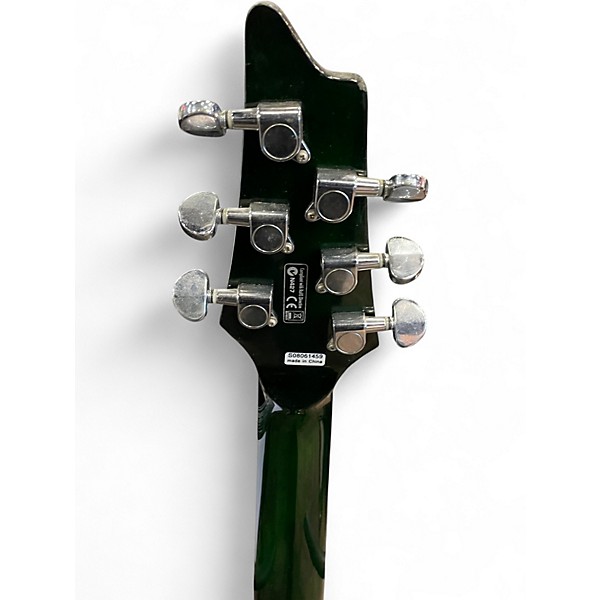 Used Ibanez SZ520 Transparent Green Solid Body Electric Guitar