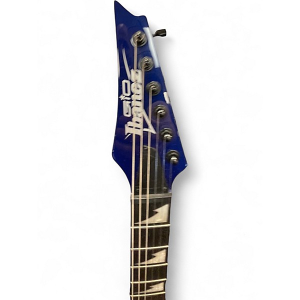 Used Ibanez GRGR120 Blue Solid Body Electric Guitar