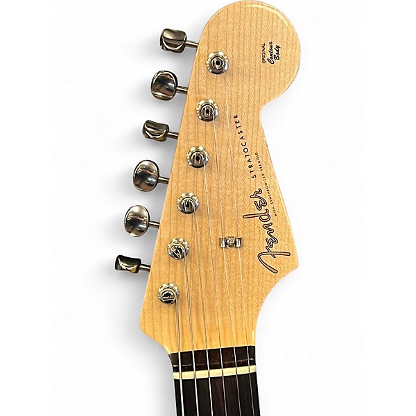 Used 2009 Fender 1960 NOS Stratocaster Sonic Blue Solid Body Electric Guitar
