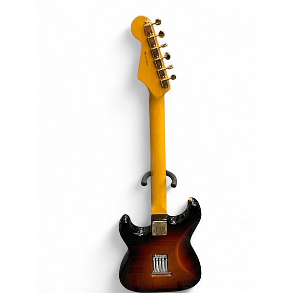 Used 2017 Fender SRV Stratocaster 3 Color Sunburst Solid Body Electric Guitar