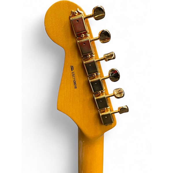 Used 2017 Fender SRV Stratocaster 3 Color Sunburst Solid Body Electric Guitar
