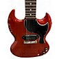 Used 2021 Gibson SG Junior Cherry Solid Body Electric Guitar