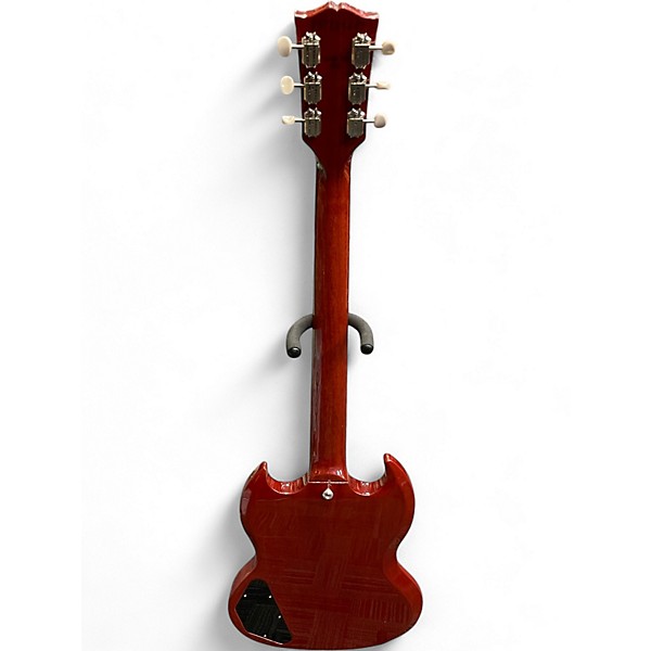 Used 2021 Gibson SG Junior Cherry Solid Body Electric Guitar
