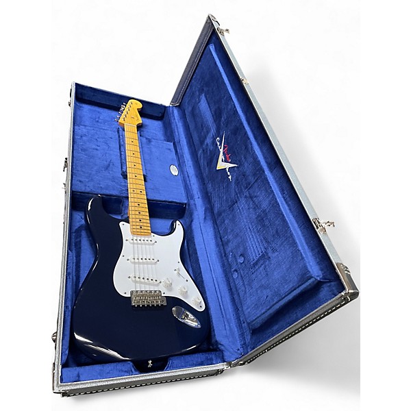 Used 2023 Fender ERIC CLAPTON 25TH ANNIVERSARY CROSSROAD MASTERBUILT SCOZIA BLUE Solid Body Electric Guitar