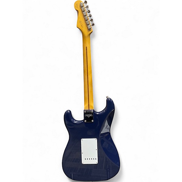 Used 2023 Fender ERIC CLAPTON 25TH ANNIVERSARY CROSSROAD MASTERBUILT SCOZIA BLUE Solid Body Electric Guitar