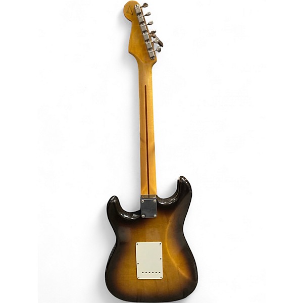 Used 2004 Fender MASTERBUILT BY CHRIS FLEMING 1954 STRATOCASTER REISSUE Faded Tobacco Solid Body Electric Guitar